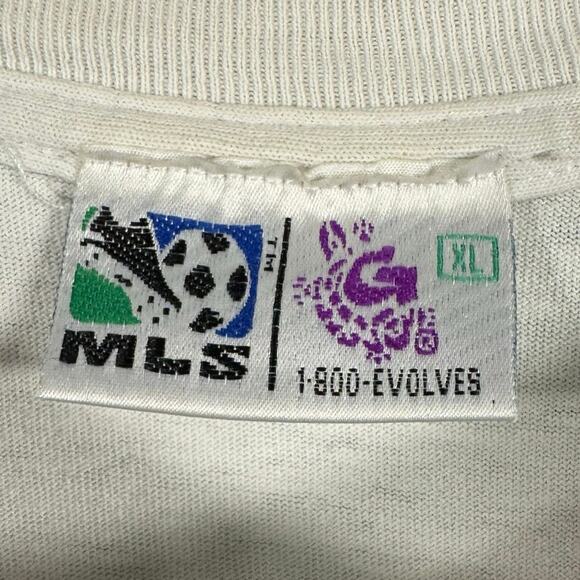 VTG 1997 MLS Colorado Rapids Graphic T Shirt Men’s XL Made in USA! - Picture 5 of 9